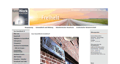 Desktop Screenshot of kunstwerk-schuettorf.de